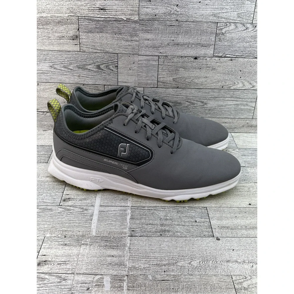 FootJoy SuperLites XP Golf Shoes Mens 7 Medium Lightweight Performance Waterproo